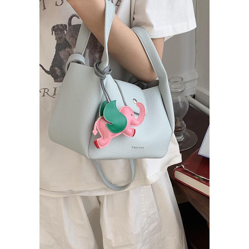 

Летняя мода маленькая сумка женская сумка новая простая сумка-ведро универсальная на плечо сумка-мессенджер