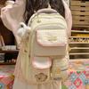 Schultasche Schultasche Weiblich Japanisch Dopamin Kontrast Rucksack High School Grundschüler Große Kapazität Mehrfachfächer Rucksack