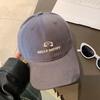 Trendy Purple Wide Brim Baseball Hat Women Soft Top Duckbill Cap Wear Leisure