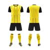 Custom Printed Soccer Training Jersey Set Men Women Kids Sportswear Football Club Team Uniform