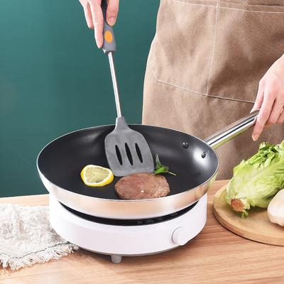 Poêle à frire antiadhésive à long manche en alliage d'aluminium, multi-tailles, pour crêpes, steaks, casseroles, ustensiles de cuisine pour la maison