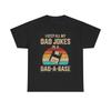Halte Papa-Witze in einem Papa A Base Grafik-T-Shirt Herren Damen T-Shirts Oberteil Lustig Unisex Schwere Baumwolle T-Shirt