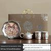 Qiu Qiao Dunhuang Art Ceramic Silver-Plated Kung Fu Tea Set