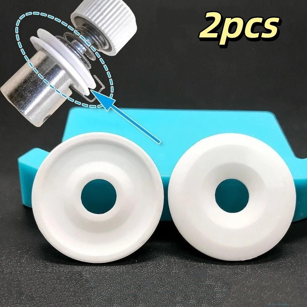 2pcs Universal Ceramic Wire Clip Replacement Ceramic Style Thread Tension Disk High Hardness Sewing Machine Parts Household