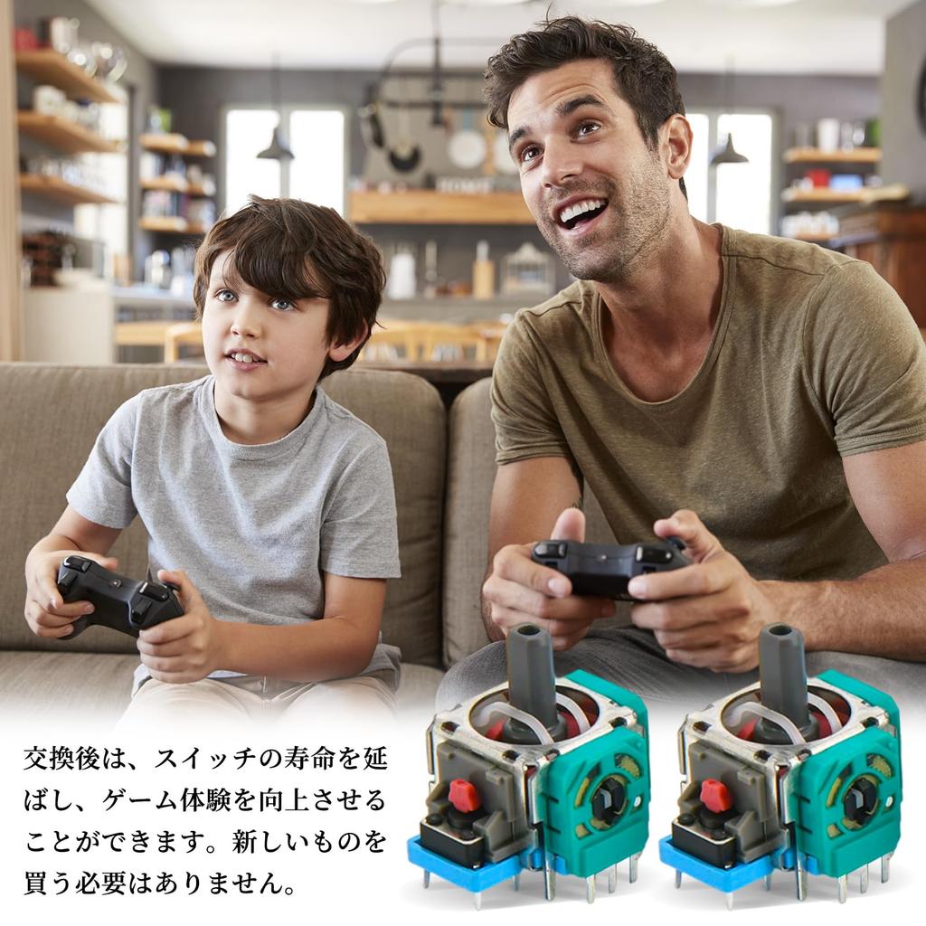 PS5 Controller Repair Joystick Replacement for Pro 4 Replacement Joysticks and Analog Sticks for PS5 Module Repair Set of 4 Kit, Controller,