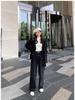 Women's Autumn/Winter 2024 Thick Velvet Half-High Collar Slim Fit Long-Sleeve Top
