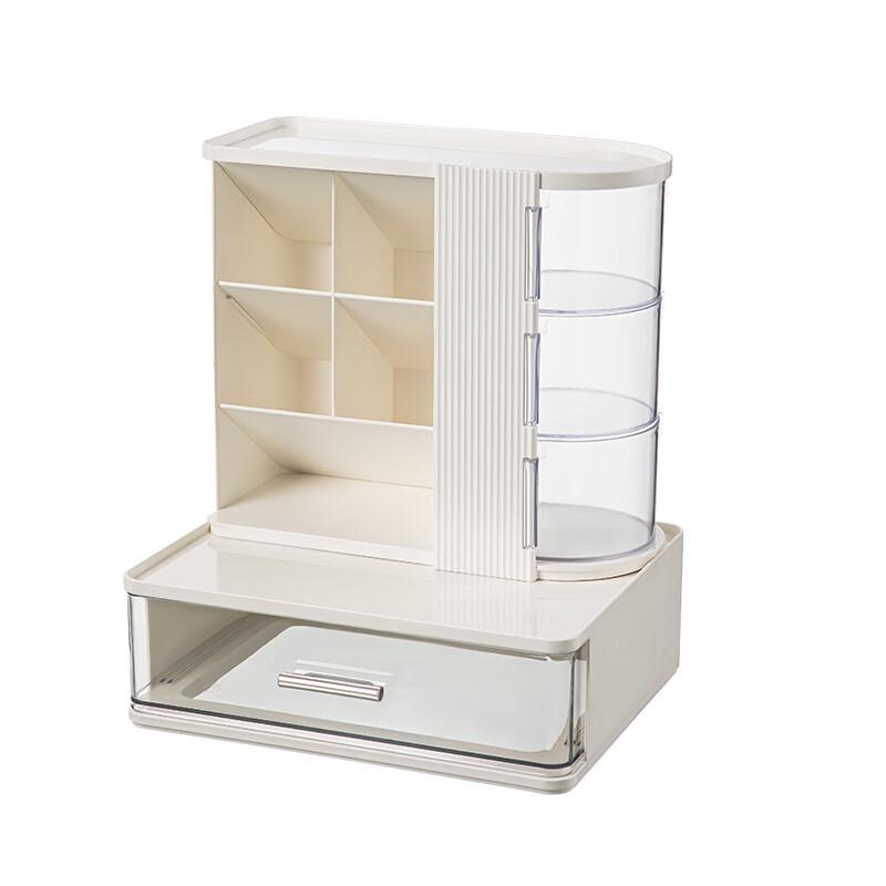 Rotating Desktop Cosmetic Organizer