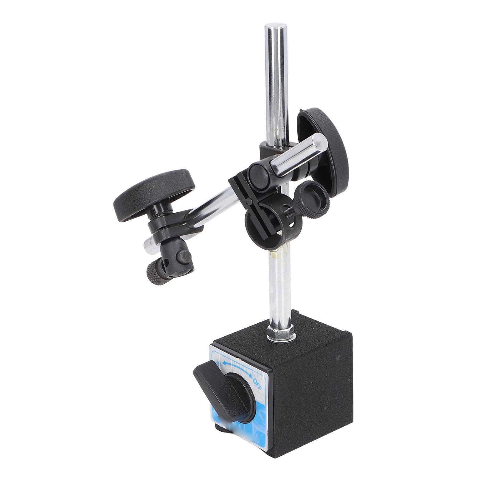 

Magnetic Gauge Base Adjustable Instrument Holder Universal Joint Gauge Stand for Mechanical