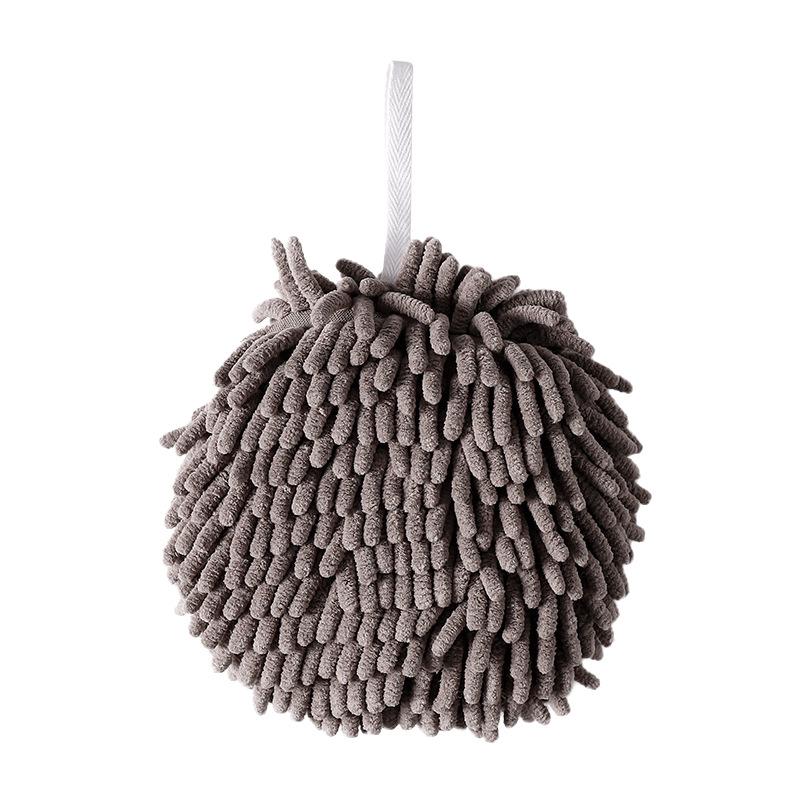 Thickened Chenille Absorbent Lint-Free Hanging Hand Towel for Kitchen & Bathroom.