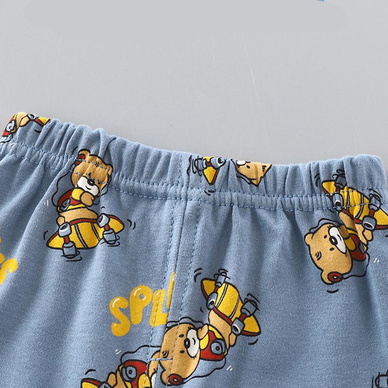 Neue Kinder Jungen Mädchen Reine Baumwolle Pyjamas Niedlichen Cartoon Langarm Pyjamas Kleinkind Baby Herbst Nachtwäsche Kinder Kleidung Sets