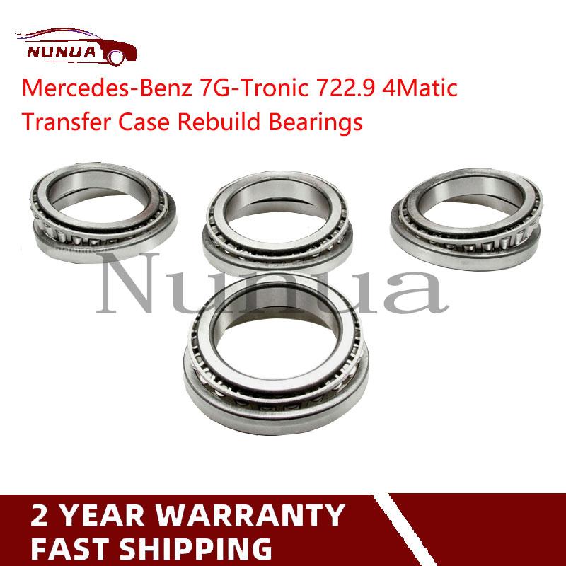 for Mercedes-Benz 7G-Tronic 722.9 4Matic Transfer Case Rebuild Bearings NP604623/NP577617, NP925485/NP312842, 159971246