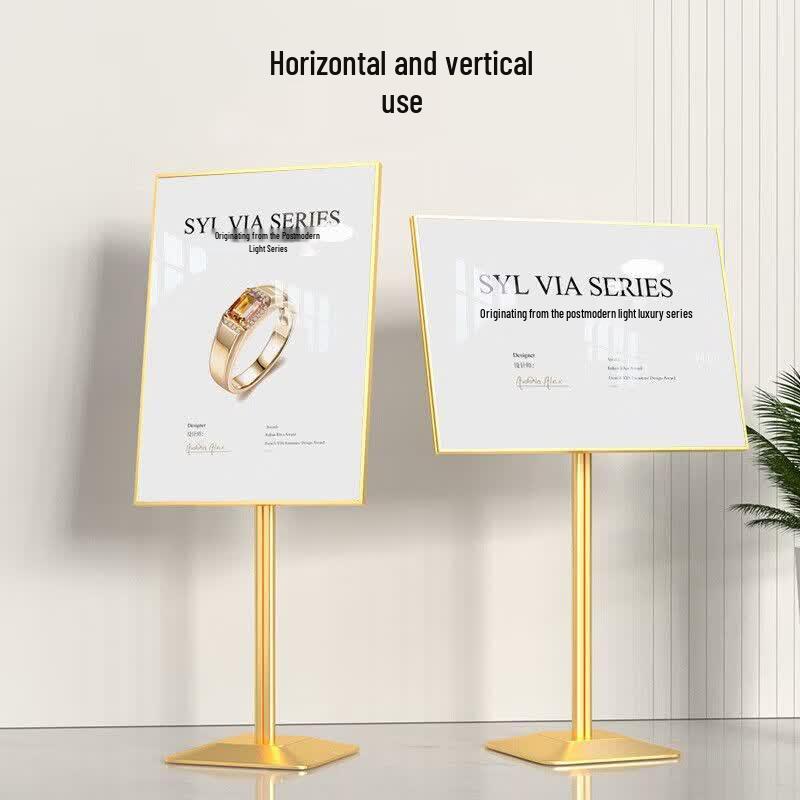 Magnetic Floor-Standing Advertising Display Stand