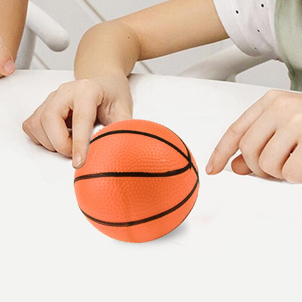 10Pcs/lot 10cm Inflatable Basketball PVC Mini Orange Basketballs Small Basketballs Summer Beach Basketball for Parent-Child Game