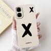 For Infinix Smart 10 2025 Lucky Initial Letter Phone Case For Infinix Smart10 Soft Silicone Shockproof Cases
