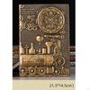 Embossed Locomotive Image Writing Notebook A5 Journal Sketchbook for Writers and Travelers