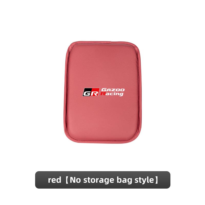 Hot For Toyota Car Accessories PU Leather Center Console Armrest Pad For Toyota Corolla Camry Asian Dragon Supra Hilux Land Crui