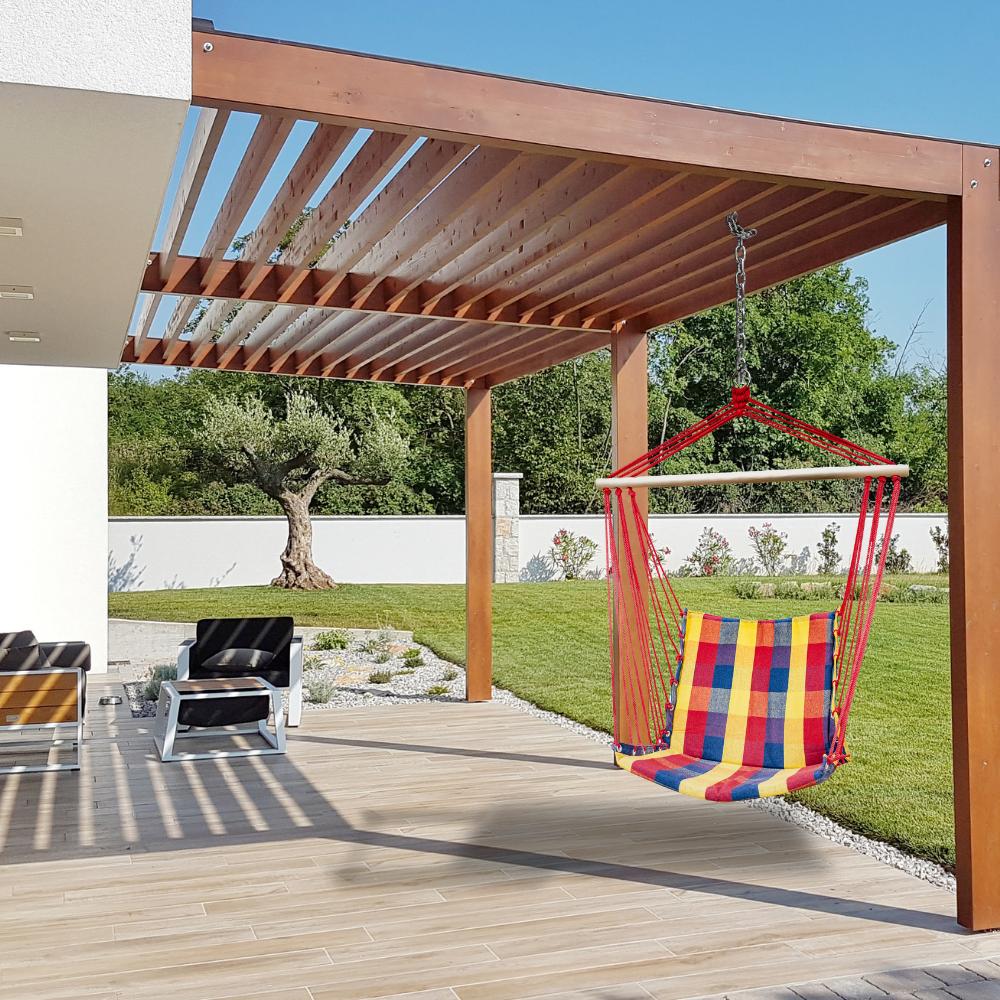 Hammock hanging chair garden Brazilian rocking swing suspended cocoon