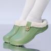 Männer Warme Winter Baumwolle Schuhe Frauen Warme Pelz Hause Hausschuhe EVA Nicht-Slip Plüsch Hausschuhe Indoor Paar Dicke Sohle schuhe Rutschen