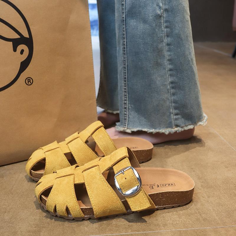 New women's sweet style arch support anti-slip cushion slippers--thick bottom super comfortable home outdoor travel sandals