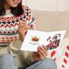 Six Diamond Art Greeting Cards Greeting Card Kit DIY 5D Card Greeting Diamond P4A4