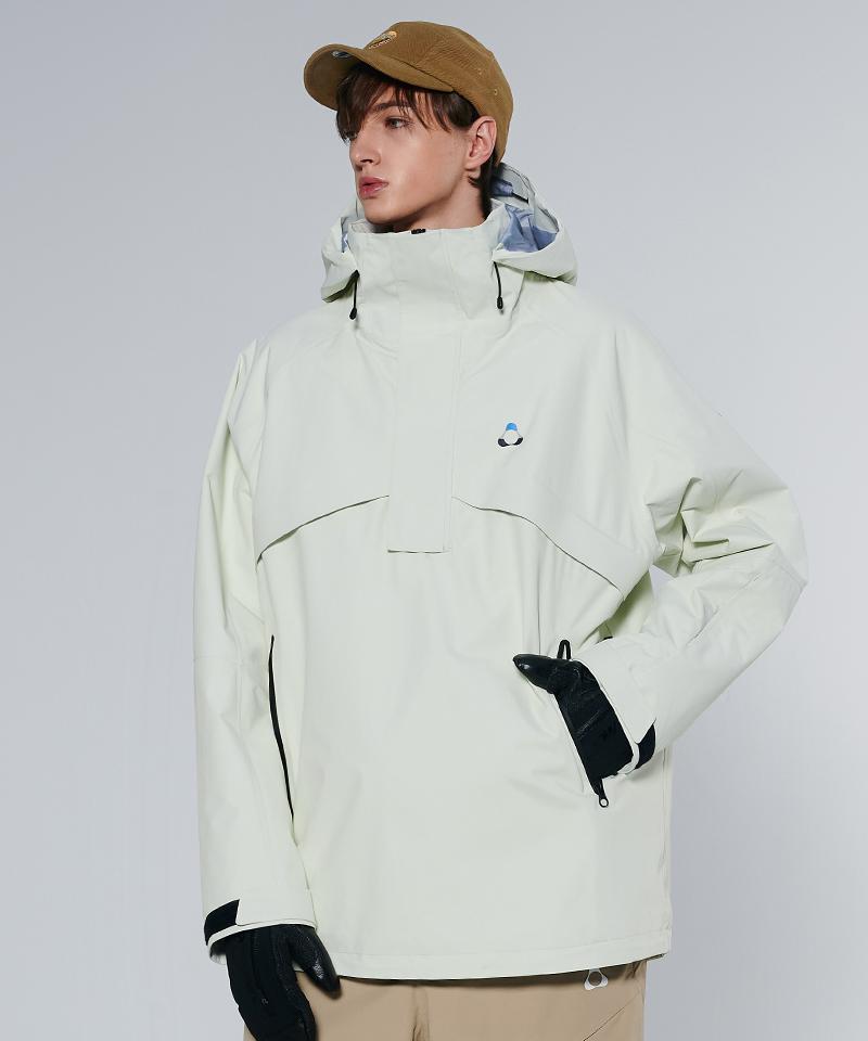 Doll Outerwear [Doll X Dumdidum] 2425 Spica Boardwear Anorak Jacket Ivory Unisex