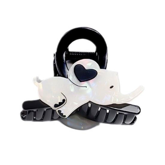 Hair Claw Cartoon Animal Design Back Head Hair Clip Anti-slip Teeth Strong Grip Shark Hair Clip Versatile Hair Accessory