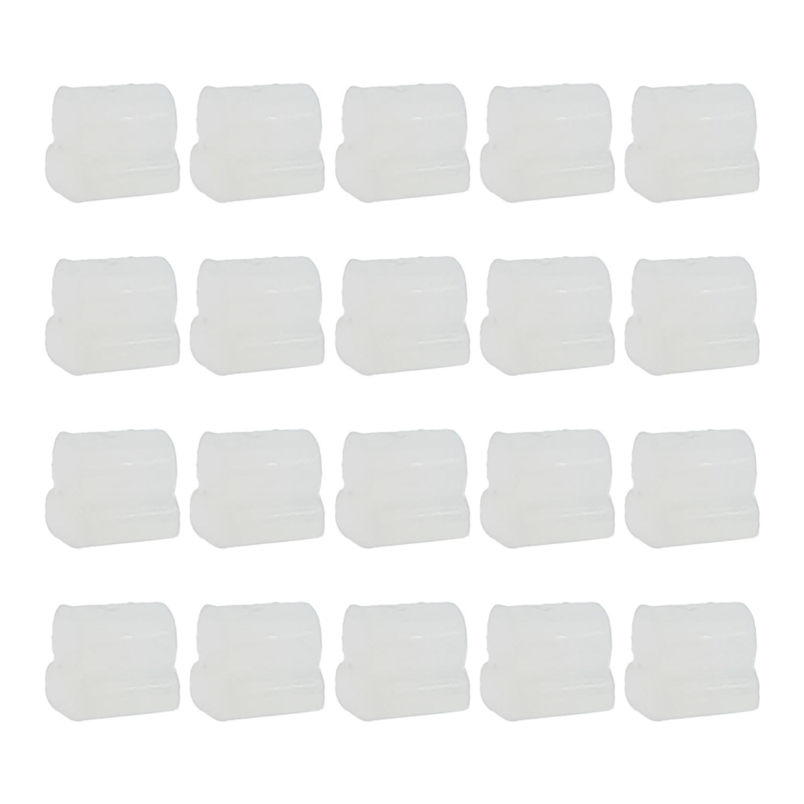 

20 шт. Подушечки для поршней эуфониума/тубы/горна, Замена, Силиконовая демпфирующая прокладка для роторного клапана, Силиконовая прокладка, устойчивая к шуму прозрачный