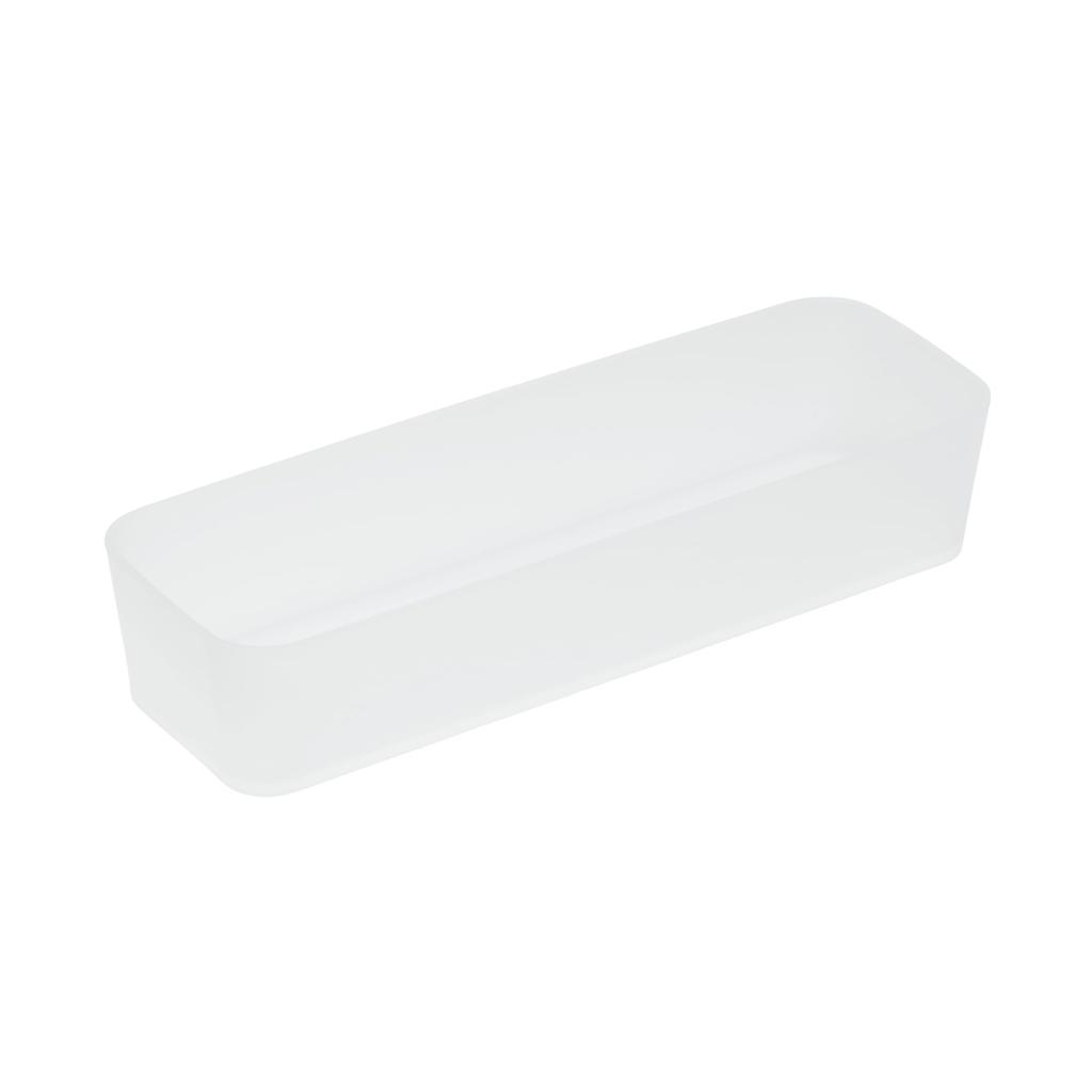 MUJI Polypropylene Organizer Box X X Clothing Storage Box 2, Semi-Transparent, 8.5 25.5 5cm, MCC11A2S, Case,