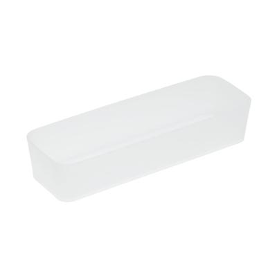 Polypropylene Organizer Box X X Clothing Storage Box 2, Semi-Transparent, 8.5 25.5 5cm, MCC11A2S, Case,