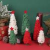 Wool Felt Artificial Christmas Tree Xmas Ornaments Desktop Decoration Mini Christmas Tree  Navidad