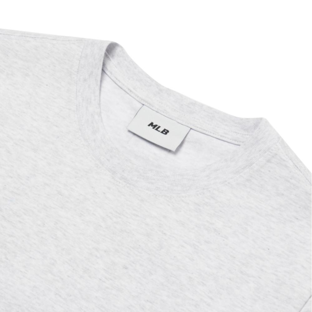 New MLB Los Angeles Dodgers T Shirt Unisex Light Gray 3ATS03023-07MGL