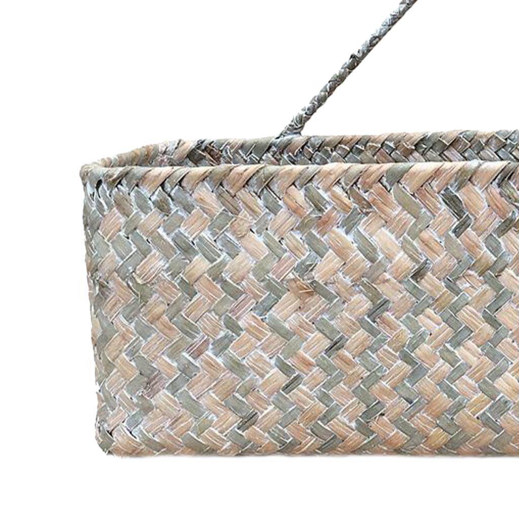 Wall Hanging Basket Multipurpose Fashionable Lightweight Hanging Wall Mount Storage Organizer Basket for Home Family