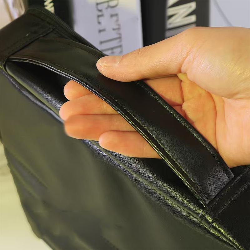 Extra Large Capacity Cosmetic Bag Multi-Compartment Multi-Layer Pen Bag High Aesthetic Solid Color Storage Bag Cosmetics