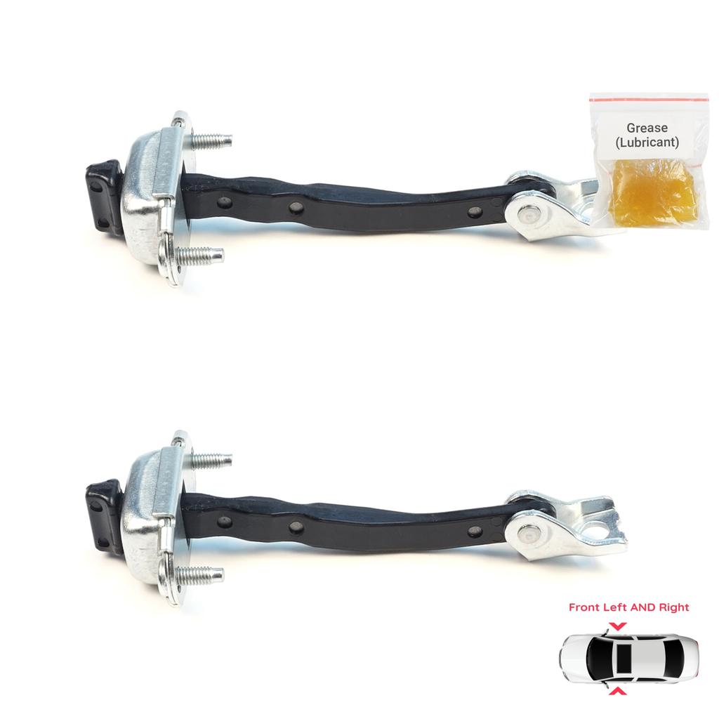 EDP1663-1 2 Pieces Front Door Hinge Brake Stop Check Assy Limiter Strap for Citroen C3 MK4 e-C3 2024-On Fiat Grande Panda 9846733780