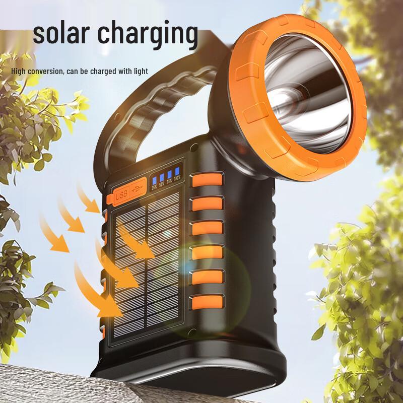 Solar Rechargeable Multifunction Camping Lantern