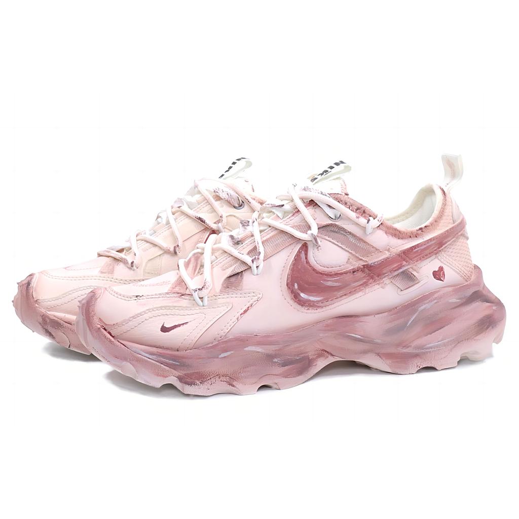 Nike TC 7900 Cushioning, Wear Resistant Low Top Casual Shoes Women's Dirty Pink DD9682-100(Team25-XSC)
