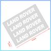 4 Stück Auto Türgriff Aufkleber Reifen Rückspiegel Aufkleber Für Land Rover Freelander 2 L2 L319 L462 LF Range Sport Evoque L322 Discovery 2 3 4Defender