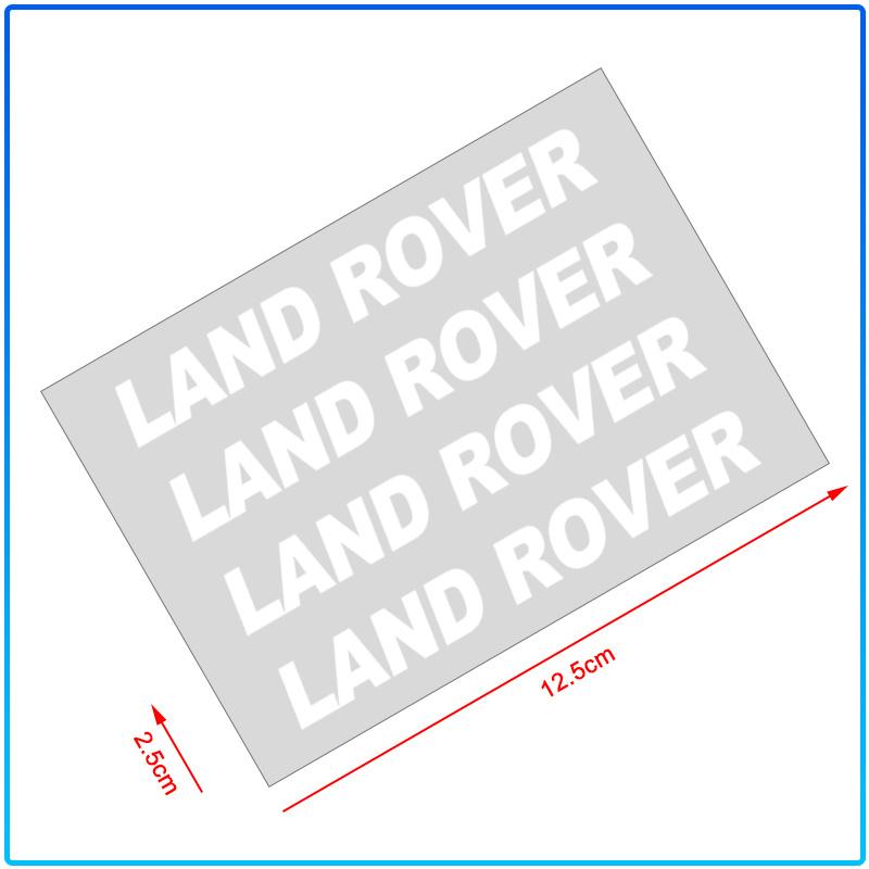 4 Stück Auto Türgriff Aufkleber Reifen Rückspiegel Aufkleber Für Land Rover Freelander 2 L2 L319 L462 LF Range Sport Evoque L322 Discovery 2 3 4Defender