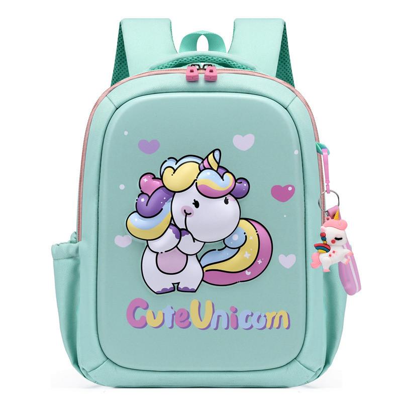 Charming Childrens 3d Eggshell Backpack Breathable Lightweight Design For School