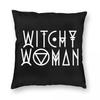 Witchy Woman Magic Square Pillowcase Polyester Linen Velvet Printed Zip Decorative Throw Pillow Case Sofa Seater Cushion Cover