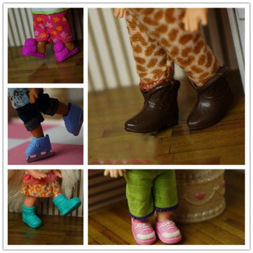 

Пластиковая женская обувь на высоком каблуке 1,7*0,8 см, аксессуары, кукольные ботинки 11 см, кукольная обувь