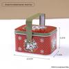 Creative Christmas Tin Bucket for Candy, Biscuits & Snacks - Ideal Gift Packaging