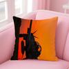 Fashion TTop Gun Mavericks Cushion Cover Pillow Case Soft Friendly Fabric  Concealed Zipper