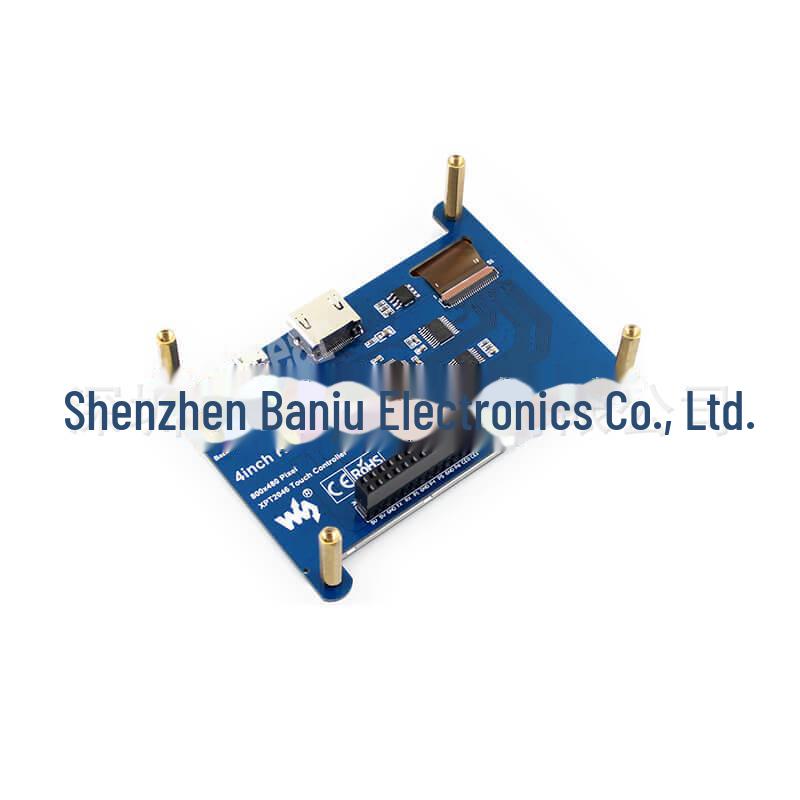 Raspberry Pi Zero W mit 4-Zoll IPS Touchscreen LCD-Display, 800x480 Auflösung, 3B+ kompatibel.