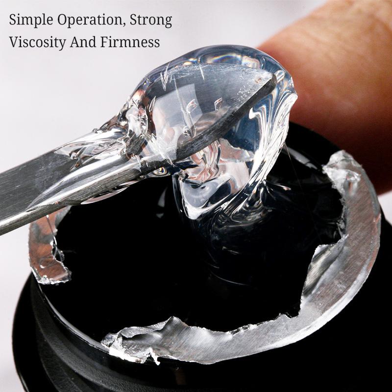 5g Solid Nail Tips Gel Trasparente Soak Off UV LED Nail Art Gel Smalto Funzione Gel Lampada UV Kit di Estensione Unghie Cibo per Cani Oro Massiccio