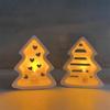 Flexible Silicone Mold for Night Lamp Festival Decoration Mold Christmas Tree Candle Holder Mould Jewelry Making Tool