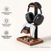 Support Stable pour Manette de Jeu Support en Bois pour Rangement Casque Support d'Affichage pour Manette Gamer