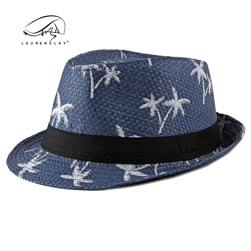 Parent-child Straw Hat Spring and Summer Outdoor Sunscreen Sunshade Jazz Hat Men's Travel Leisure Beach Top Hat Women