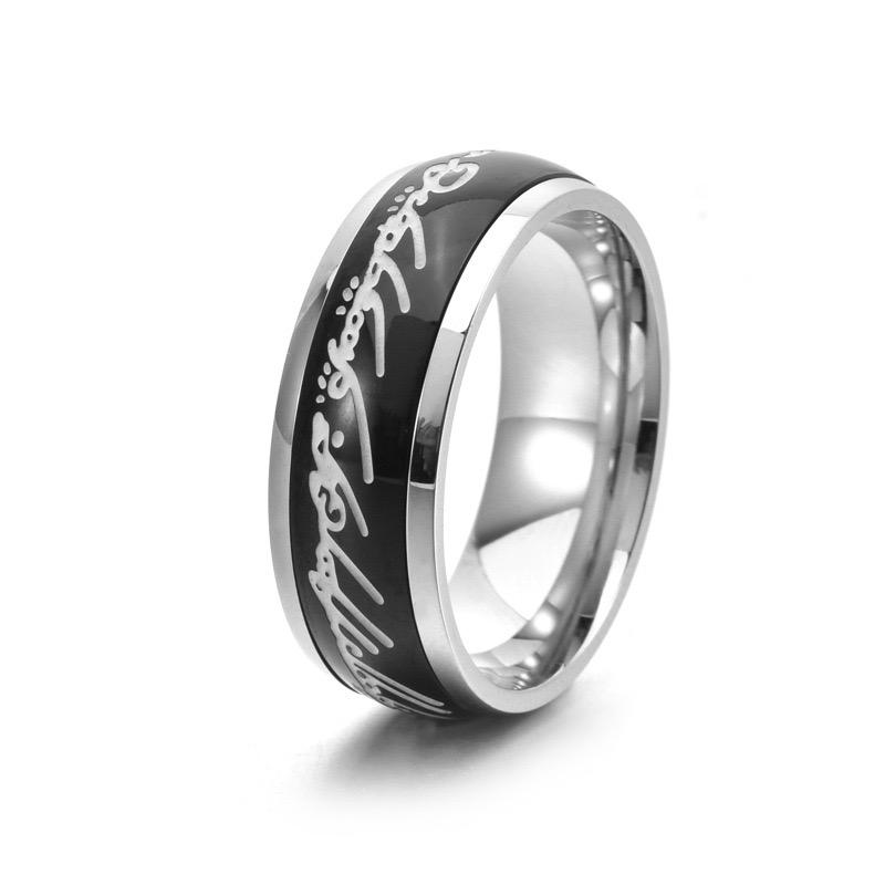 2025 Simple Magic Rings For Men Women Similar To Movies Carving Ring Fashion Jewelry Creativity Gift