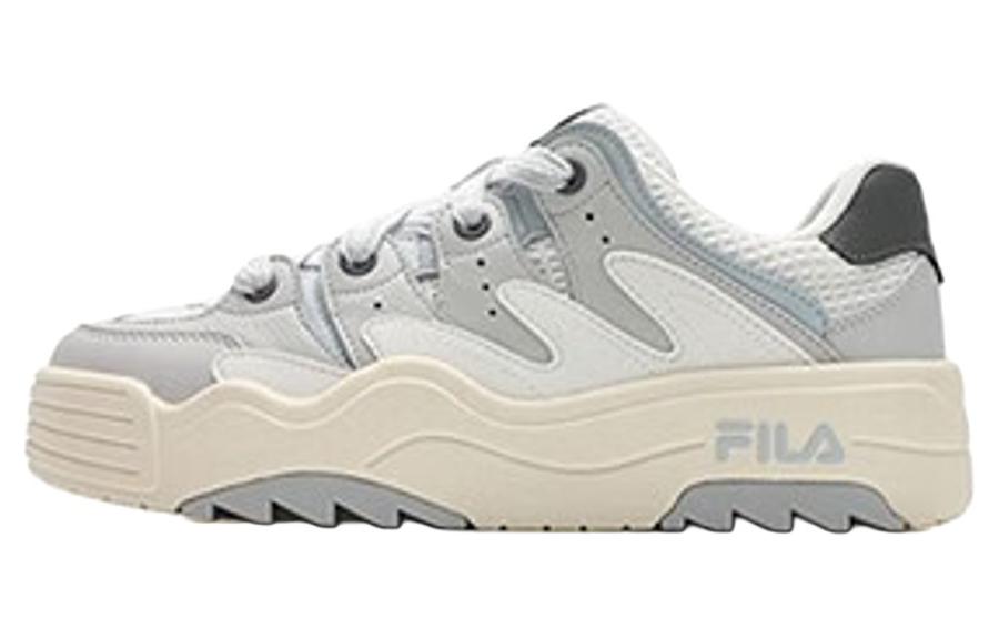 Women's Sneakers FILA Rosetta Breathable Low top Casual Shoes Women's Gray White